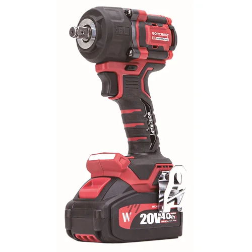 WORCRAFT 20V LI-ION 1/2'' Smūginis veržliasukis 750 Nm plastikinė dėžė image 2