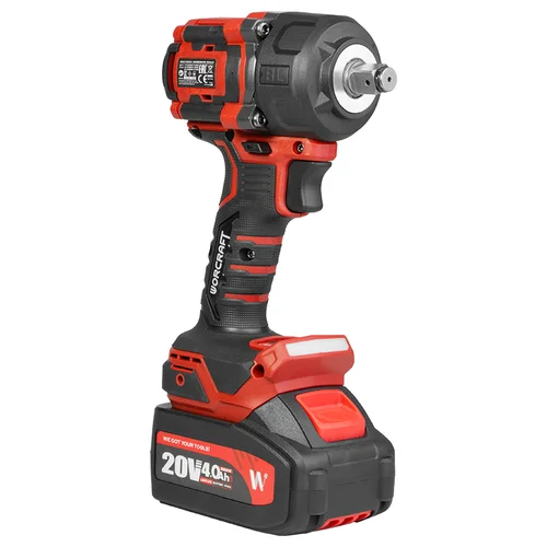 WORCRAFT 20V LI-ION 1/2'' Smūginis veržliasukis 750 Nm plastikinė dėžė image 3