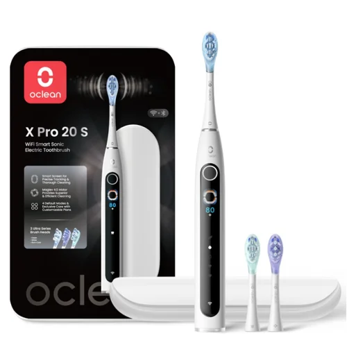 OCLEAN X Pro 20 S Baltas dantų šepetėlis image 2