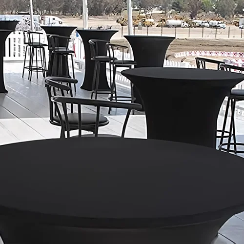 Restly Tampri staltiesė baro stalui Juoda 110x60 image 3