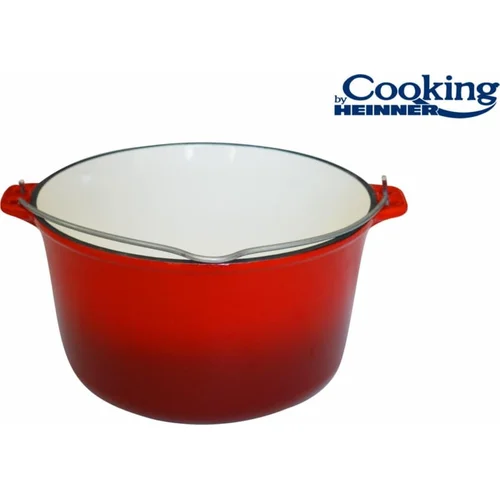 HEINNER HR-HYCC-25P Puodas emaliuotas ketaus be dangčio, 5 L, 25 cm image 3