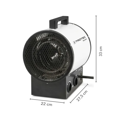 Trotec TDS 30 R 5 kW elektrinis šildytuvas image 2