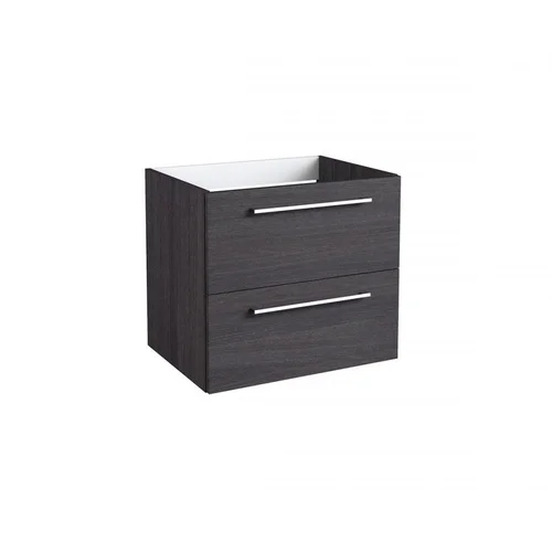 Apatinė spintelė Kame Duet BU/6-2DR/1, 60 cm, Juodas ąžuolas image 1