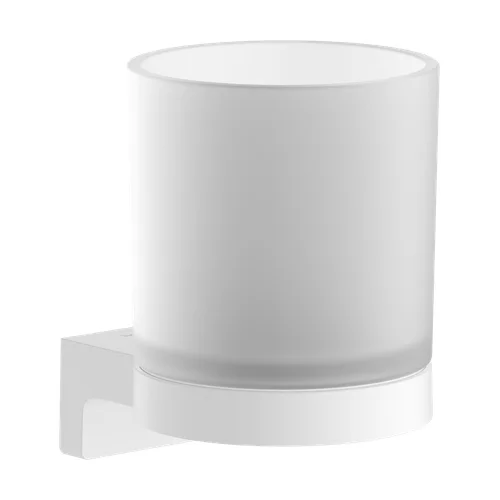 Hansgrohe AddStoris S 41769700 Pakabinama stiklinė dantų šepetėliams image 1