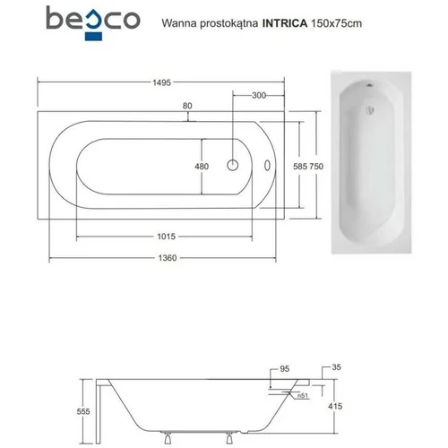 Vonia Besco Intrica 150, WAIN-150-PK image 3