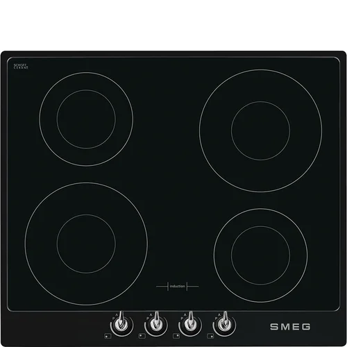 Smeg SI964NM Indukcinė kaitlentė 60 cm Juoda image 1