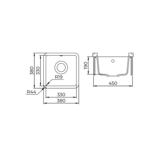 HELIKA Arca SQA100-601W, Juoda image 3