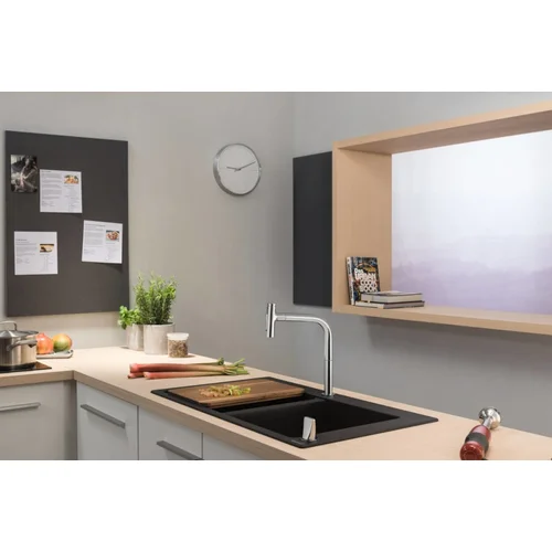Hansgrohe Metris Select M71 73819800 Nerūdijančio plieno image 2
