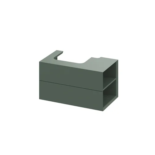 SD Lite 80 D spintelė po praustuvu Grey Green image 3