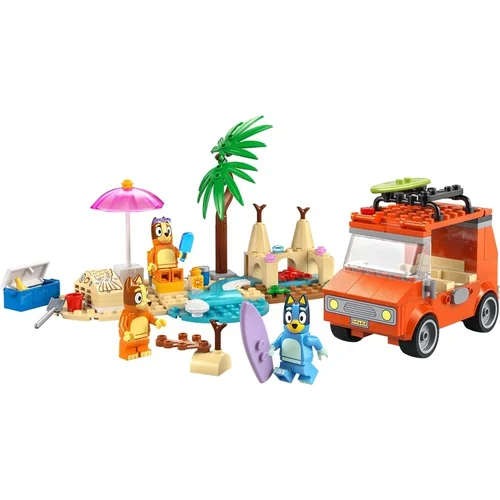 LEGO Bluey Bluey's Beach & Family Car Trip 11202, 133 vnt. image 3