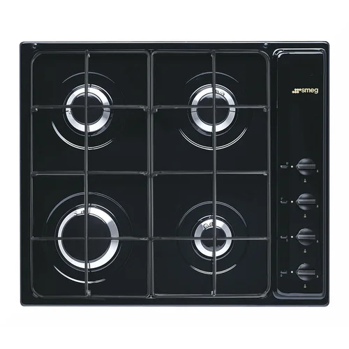 SMEG S64SN dujinė kaitlentė 60 cm Juoda image 1
