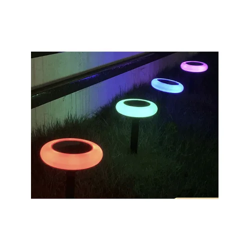 Voozy Lauko apšvietimas įkraunamas saulės energija IP44 0.06W Balta/Juoda image 2