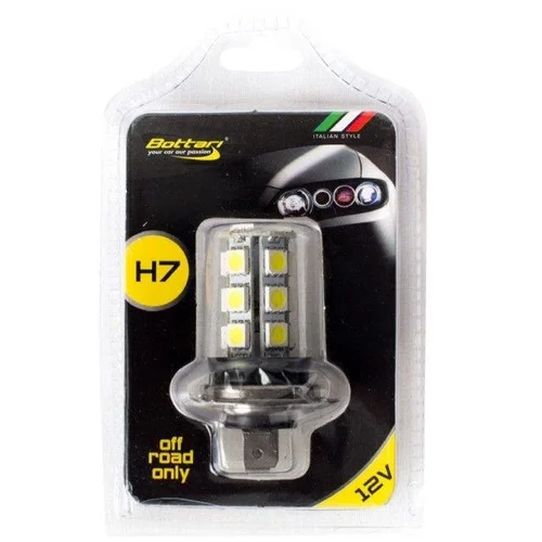 Bottari Lemputė LED H7 18SMD 5050 Balta image 2