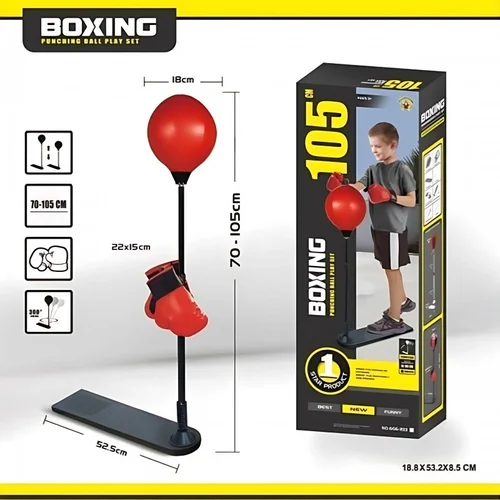WOOPIE Reguliuojamas stovimos bokso kriaušės komplektas 70–105 cm image 3