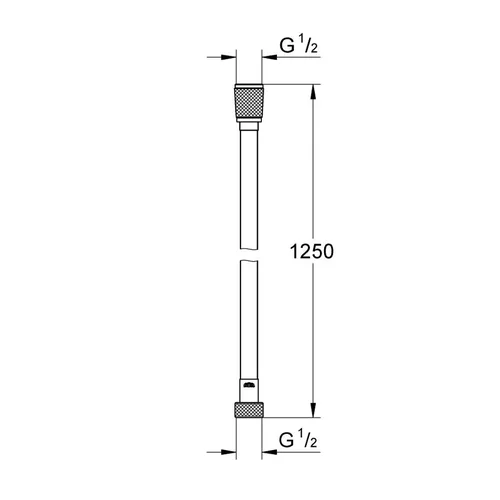 Grohe Silverflex 1250 mm dušo žarna 28362DC1 image 2