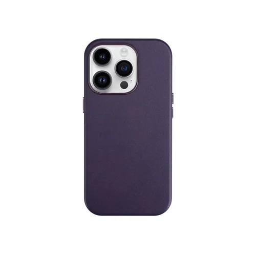 Mag Leather Case Apple iPhone 16 Plus Tamsiai Violetinis image 1