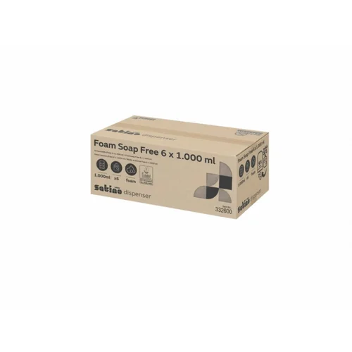 Satino Foam Soap Free skystos putos, 6 vnt SF1 image 2