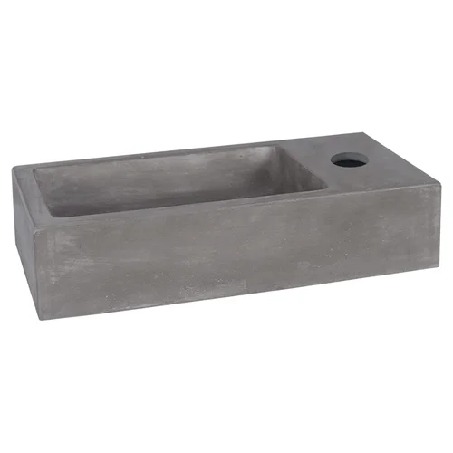 Praustuvas 40 x 22 x 9 cm, pilkas image 1