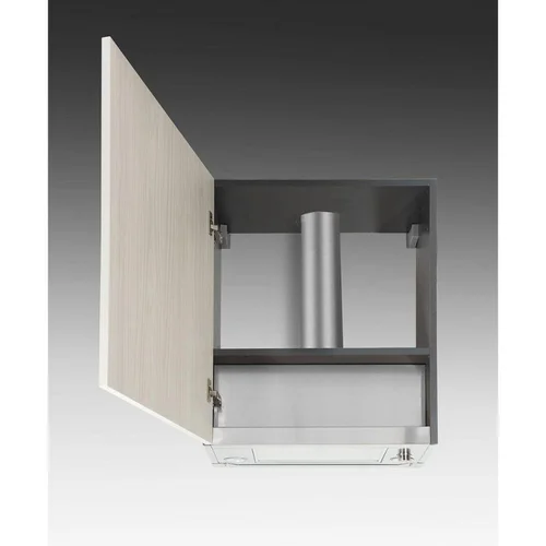 ESISTYLE BRICK S 56 INOX 60 cm įmontuojamas gartraukis Sidabrinė image 3