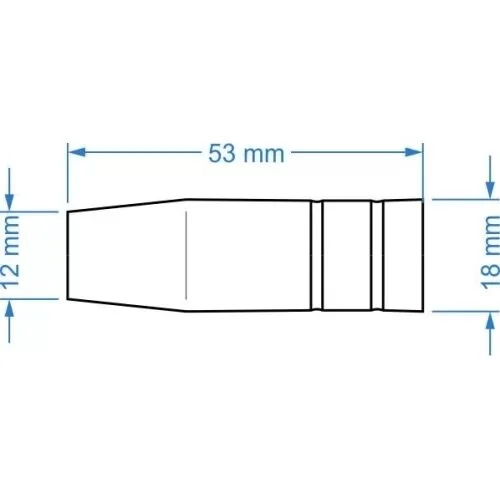 Fortis Tūta TW-15 kūgio formos pusautomačiams (MB14 MB15) image 2