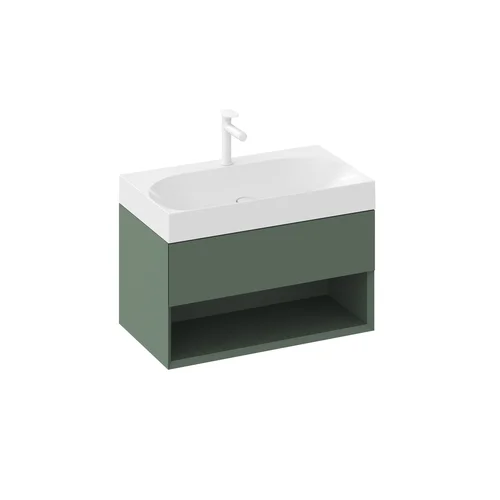 SD Lite 80 spintelė po praustuvu Grey Green image 3