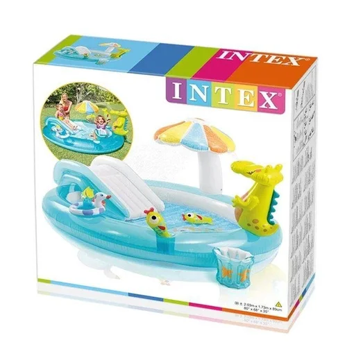 Intex Baby Pool 57165NP, vaikiškas baseinas, 201x170 cm, 160 L image 2
