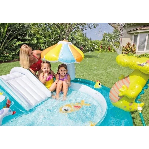 Intex Baby Pool 57165NP, vaikiškas baseinas, 201x170 cm, 160 L image 3