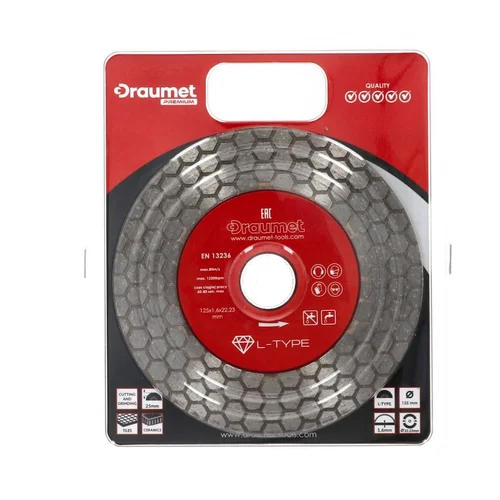 Draumet L-TYPE 125x1,6 mm deimantinis diskas image 2