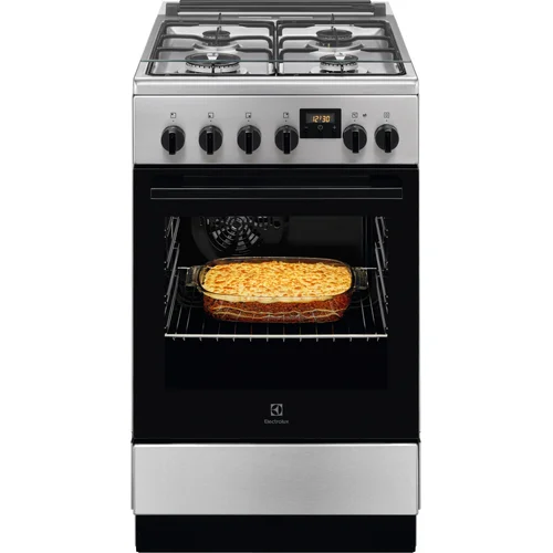 Electrolux LKK540232X 50 cm dujinė viryklė su elektrine orkaitė image 1