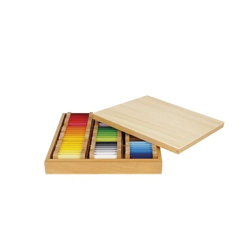 Edukacinis žaidimas Spalvotos Montessori kaladėlės, 63 vnt image 3