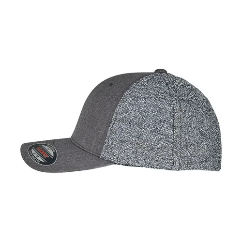 Flexfit 6511MM Kepuraitė su snapeliu, S/M, Black/Grey Melange image 2