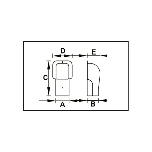 Tecnosystemi New-Line TM72-EXC alkūnė balta image 2
