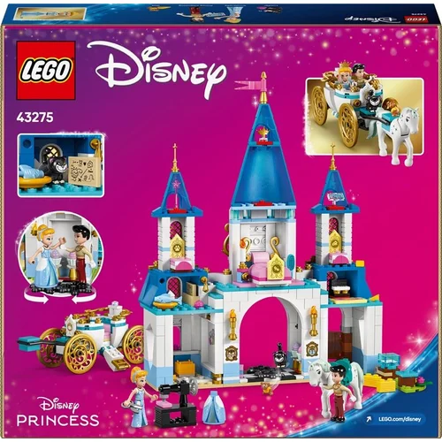 LEGO City Cinderella's Castle & Horse Carriage, 596 vnt. image 2