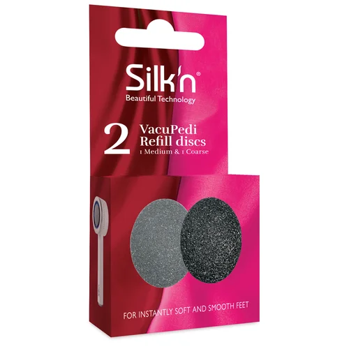 Silk'n VacuPedi šlifavimo diskai Medium & Rough, 2 vnt. image 2
