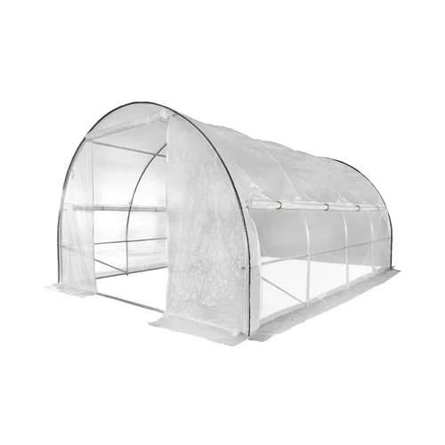 Šiltnamis su tinkleliu PE 18 m2 3x6 m baltas image 1