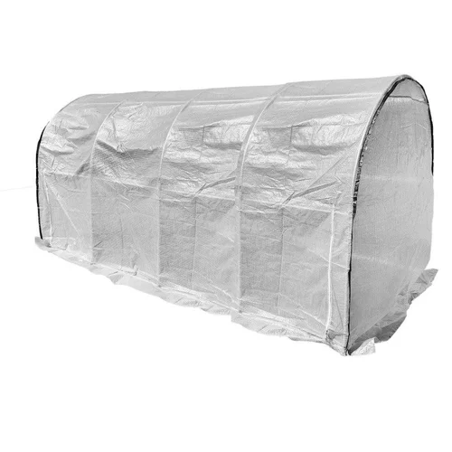 Šiltnamis su tinkleliu PE 18 m2 3x6 m baltas image 2