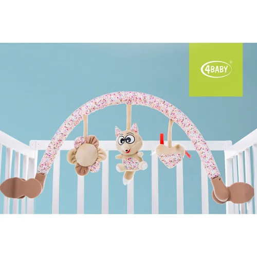 4Baby žaislas lankas vežimėliui lapė F12 image 3