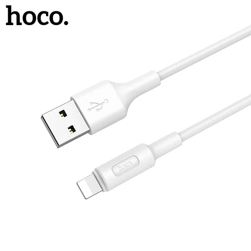 Hoco X25 Lightning USB kabelis 1,0 m Baltas image 3