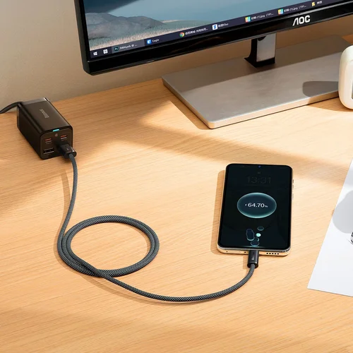 Baseus Dynamic 100W USB-A į USB-C kabelis 1 m CALD000616 image 3