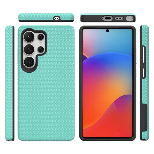 Dėklas Perfectionists Triangle Case Samsung S908 S22 Ultra 5G Žalias image 3