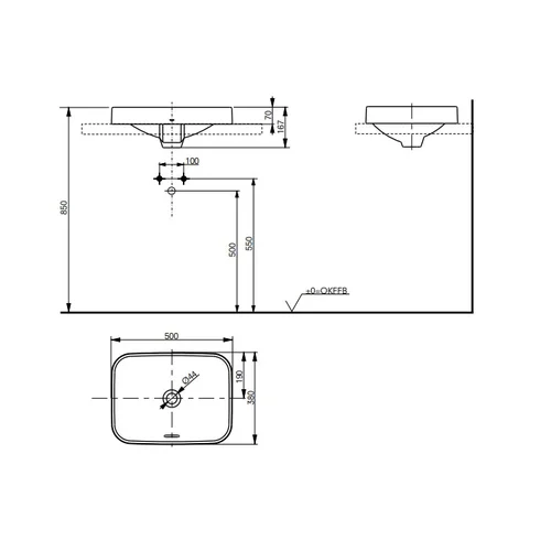 Praustuvas TOTO Vessel LF L5715E image 3