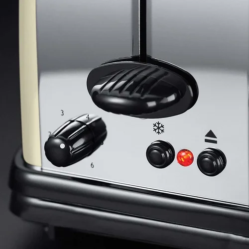 Russell Hobbs Colours Plus kreminė 2-slice ilga anga 21395-56 image 3