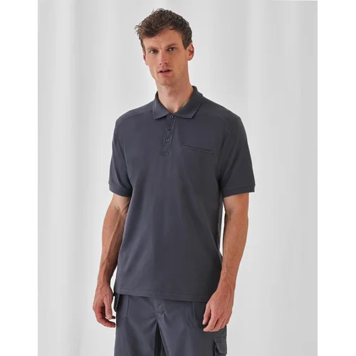 B&C PUC10 polo marškinėliai, vyriški, 2XL, Navy image 2