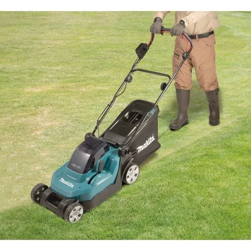 Makita DLM382CT2 Akumuliatorinė vejapjovė 38 cm, 2x18 V, 2x5 Ah image 2