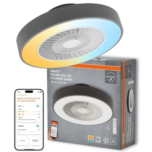 Ledvance SMART WIFI lubinis ventiliatorius su lempa D550T 76W image 1