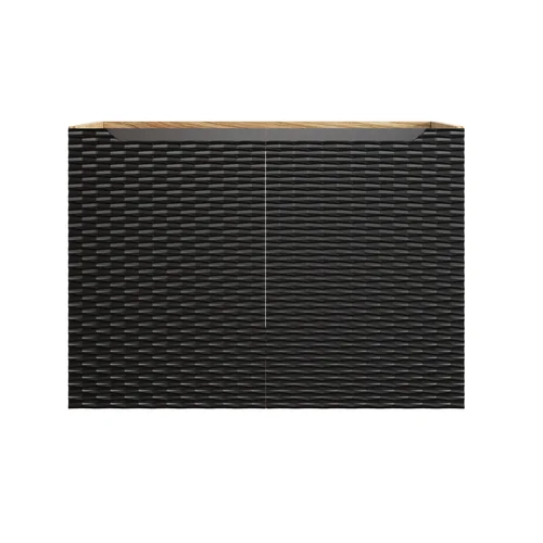 COMAD Ocean Black 82-80-2D Apatinė spintelė, 80 cm, Juoda image 2