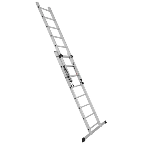 Haushalt BL-E208 universalios kopėčios 2 dalių 228–368 cm image 2