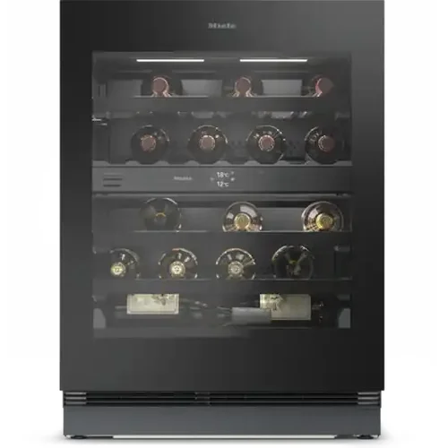 Miele KWTUS 7096 E įmontuojamas vyno šaldytuvas Juoda image 2
