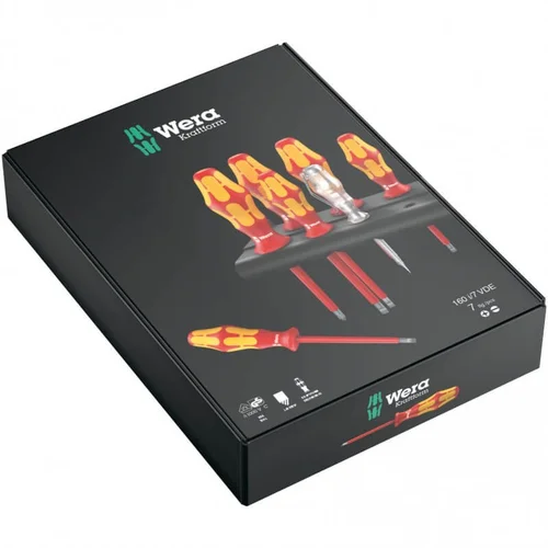 WERA 160i/7 atsuktuvų rinkinys image 2
