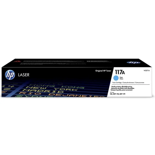 HP Laser W2071A tonerių kasetė, Mėlyna image 2